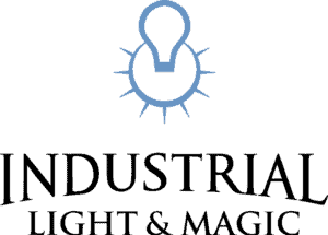 The industrial light and magic logo